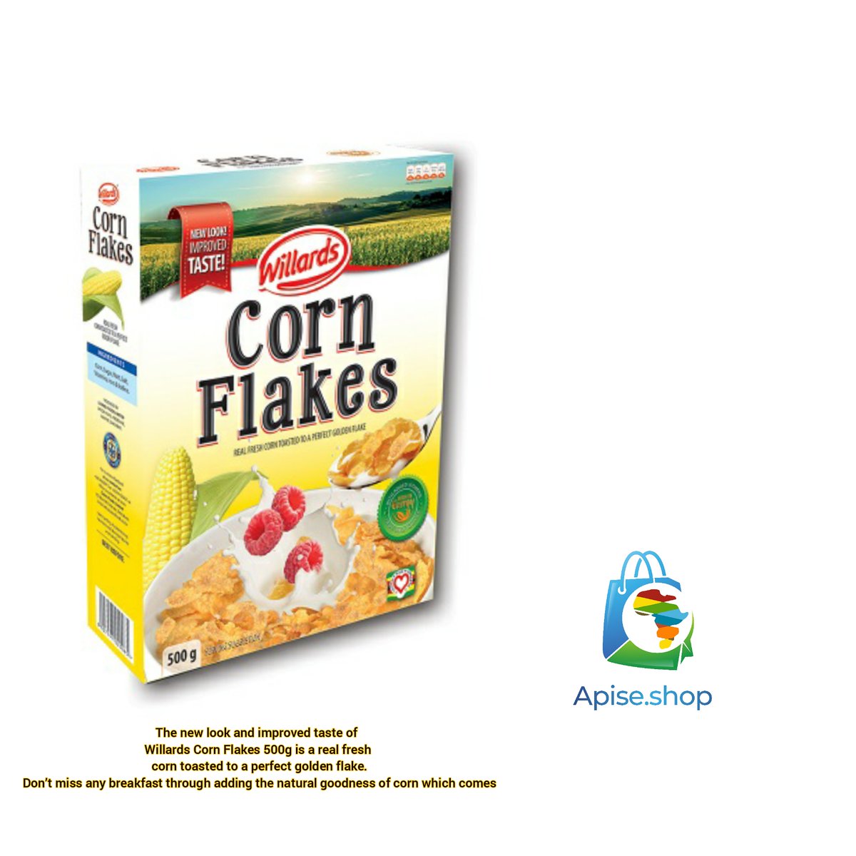 ApiseShop's tweet image. Click on apise.shop

Go to Breakfast Essentials and order your cereal 😋 

#onlineshopping 
#groceries 
#food