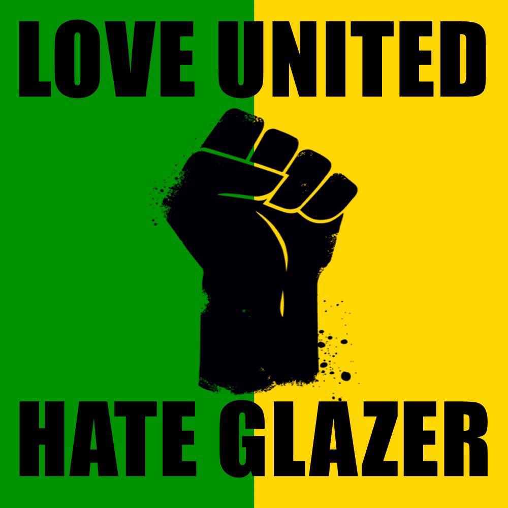 Come on don’t scroll past with a #GlazersOut comment below.