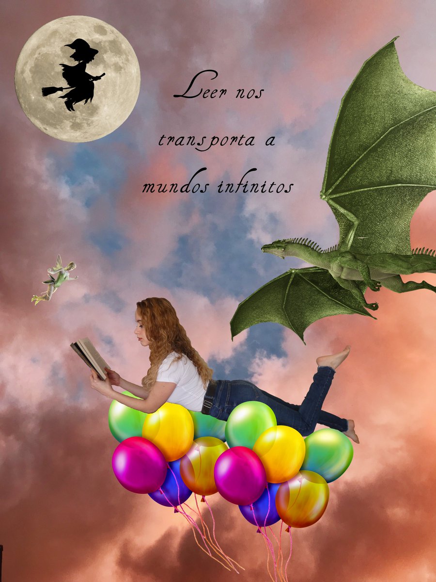 fdz_rocio's tweet photo. Feliz día del libro a todos los lectores y lectoras. Como dice Judit (alumna de Mención TIC_UCV), "Leer nos transporta a mundos infinitos" @juditmm96 https://t.co/4Ihr4kMm59