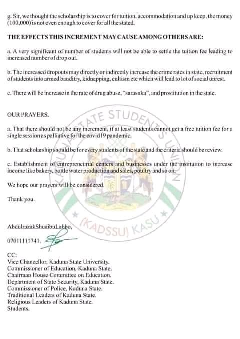 alidriveagr's tweet photo. @officialKASU an open letter to kaduna state government https://t.co/bbX5Dv9GhU