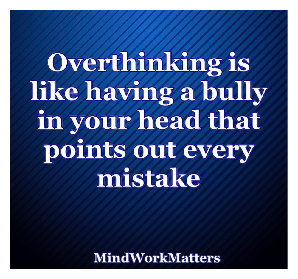 Ways to overcome  #Overthinking 1. Notice When You're Stuck in Your Head. Overthinking can become such a habit that you don't even recognise when you're doing it.2. Keep the Focus on Problem-Solving and challenge Your Thoughts.3. Change the channel in your head for quiet time