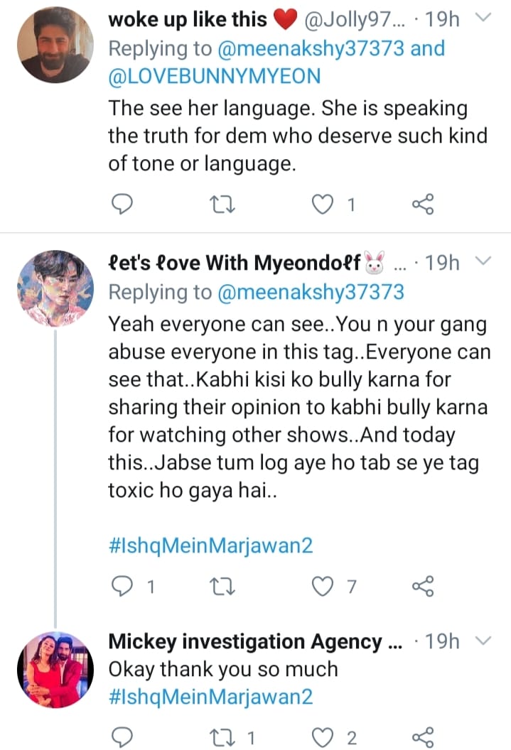 ' illegal didi' another name thank you so much. I feel sorry for the criminal act. yes dear, because of me that kid's health condition got worse so I hope she came the very nxt day but I couldn't.  @LOVEBUNNYMYEON and thanks  @Jolly97089071  #IshqMeinMarjawan2  #RrahulSudhir 