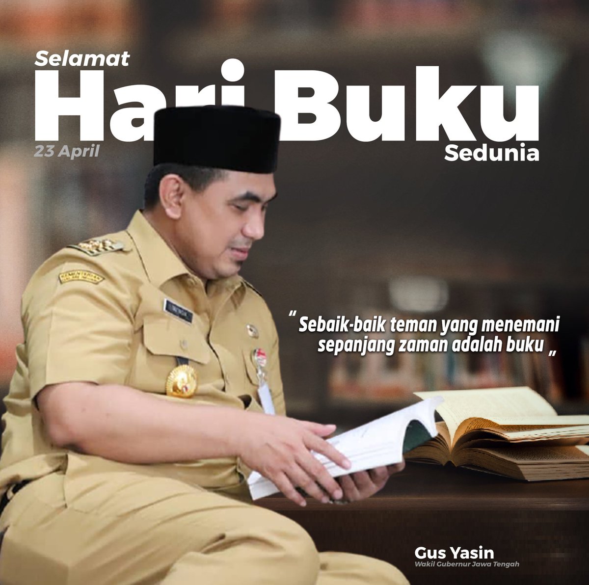 Selamat Hari Buku Sedunia #WorldBookDay
