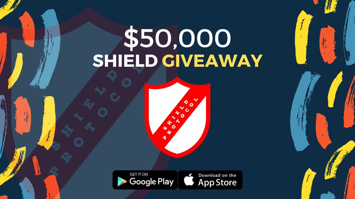 💰$50,000 worth $Shield Giveaway💰 

🎉🎉Celebrating Shield App launch (2FA and wallet) on iOS and Android. 

Follow👇instructions to participate:- shieldprotocol.org/active/campaig…

<a href="/bakery_swap/">BakerySwap</a> <a href="/BinanceChain/">Binance Chain</a> <a href="/news_of_bsc/">bsc</a> <a href="/bsc_daily/">BSCDaily</a> <a href="/BscProjectOrg/">BNB Project</a> <a href="/JulSwap/">JulSwap DAO</a> <a href="/Coin98Analytics/">Coin98 Analytics</a> <a href="/coingecko/">CoinGecko</a>