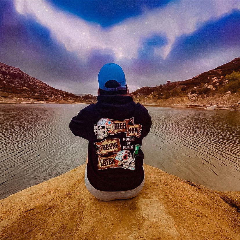 PuffsNPints's tweet image. We appreciate all the love! #HighNowDrunkLater hoodies and crewnecks available!