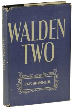3/7Having long aspired to be a novelist, in 1948 he published "Walden Two", about a fictional utopian community where every experience was carefully designed, controlled, and informed by behavioral engineering principles.