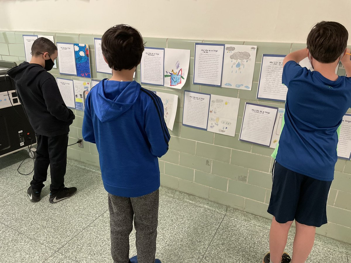 Positive post it Museum Walk with Ms. Hund’s class today! <a href="/MissHund/">Sarah Hund</a>