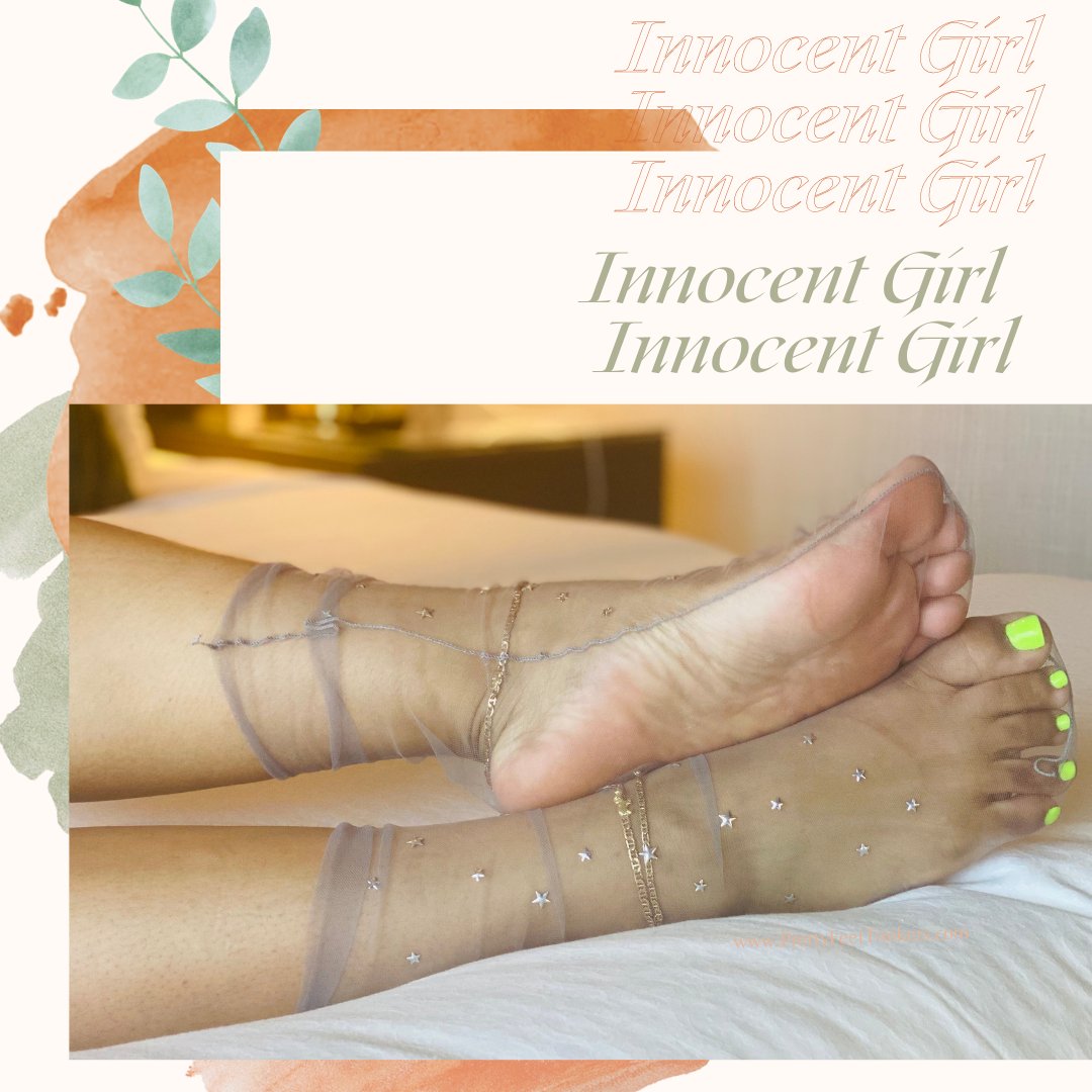 pftrinkets's tweet photo. 👀🤩When do you want her feet look absolutely perfect then you put her in the ‘Innocent Girl’ Lingerie Socks worn by @ricansoless

#lingeriesocks #meshsocks #datenite https://t.co/7WEuh9FBUD