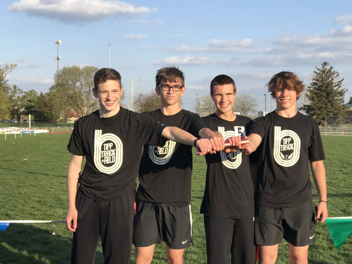 stanUD1317's tweet photo. Anyone else remember when Tippecanoe MS Tracksters broke another record? I do! It was the 4x400 relay today! Mason Kinninger Dmitri Hartman, Willy Hept and Alex Shellhammer ๐โโ๏ธ ๐จ๐จ #Speedracers #allgasnobrakes @TippRedDevils @TippecanoeAD @Tipp_Track @TippMS @TippCitySchools https://t.co/94wBUrxuI5