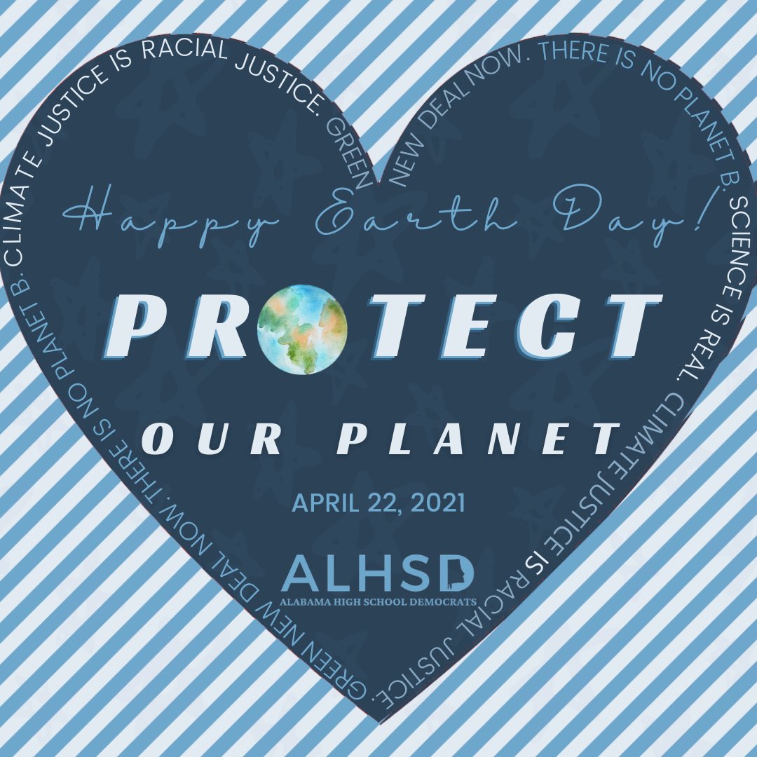 ALHSDems's tweet photo. Happy Earth Day!!! https://t.co/rBG1OJ00n5
