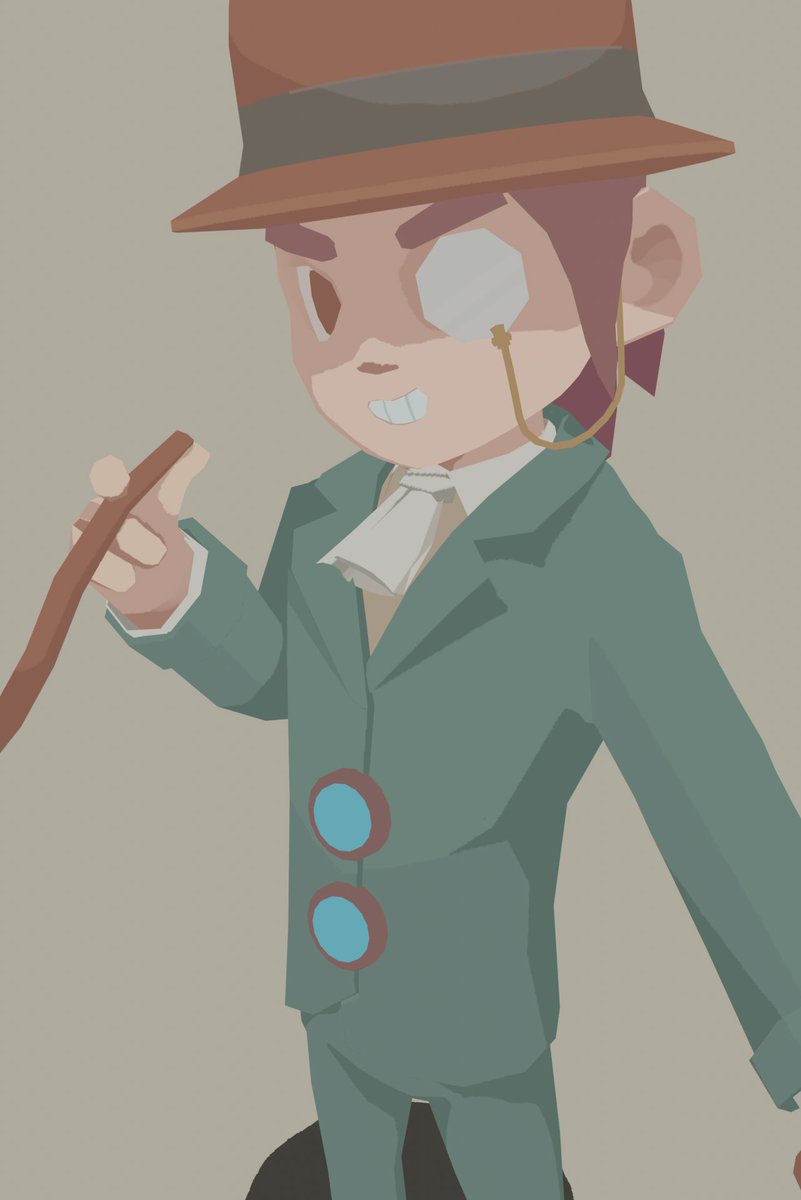 HazzardGamework's tweet photo. Finished another quick and fun little project that I modeled and textured in Blender over the last couple days :D
ArtStation:
https://t.co/UD3d4NnDgN
Concept by JiaYing Liang:
https://t.co/vvwM2lemhu
#3dart #lowpoly #character #blender #nbpr https://t.co/T1pYHwJh7a