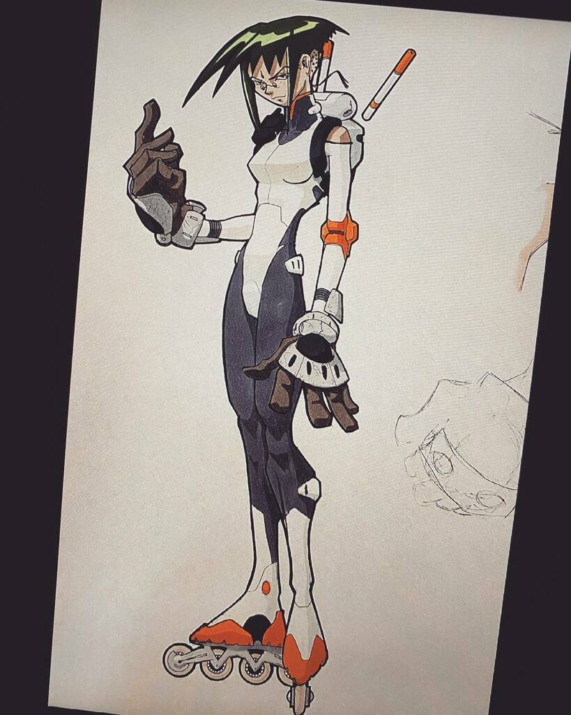 #throwbackthursday A character designed backup early 2000s - a little JGR feels! 

#chocolatesoop #dacostabayley #coloringbook #indiecomic #inkdraw #characterdesigner #copic #characterdrawing #inkingart #drawinginspiration #scifiart #characterdesigns instagr.am/p/CN_hYjkD8wV/