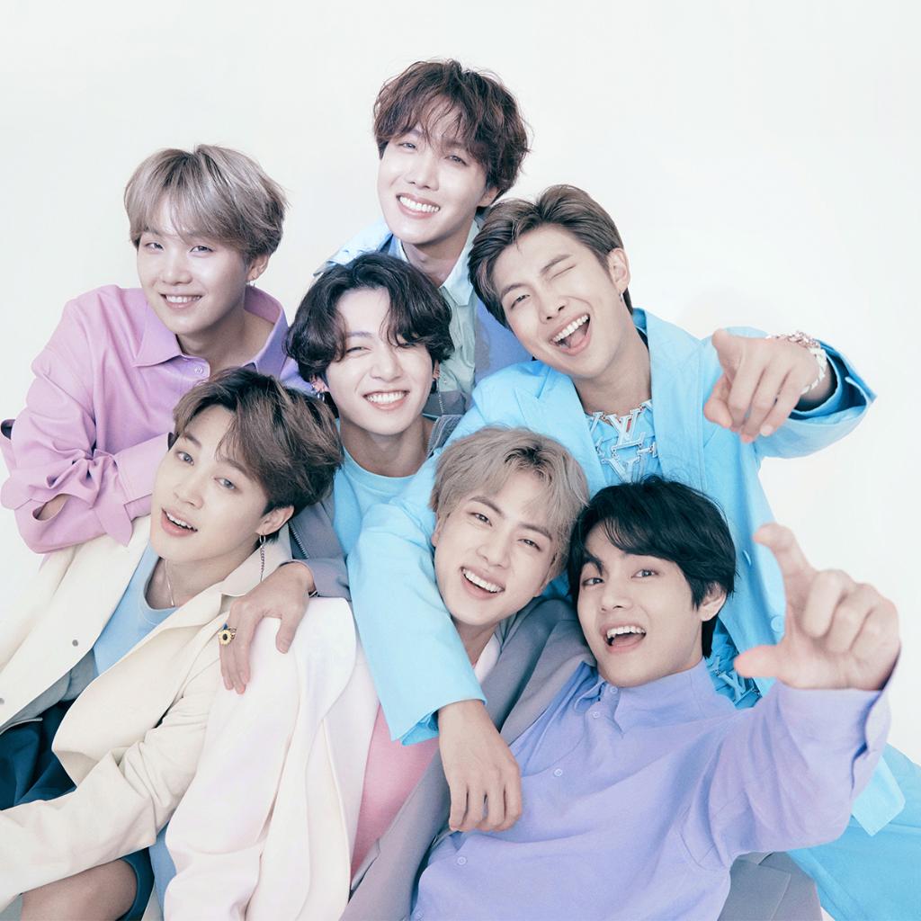 #BTS for #LouisVuitton. Joining as new House Ambassadors, the world renowned Pop Icons @bts_bighit are recognized for their uplifting messages that impart a positive influence. Louis Vuitton is pleased to welcome members RM, Jin, SUGA, j-hope, Jimin, V and Jung Kook.