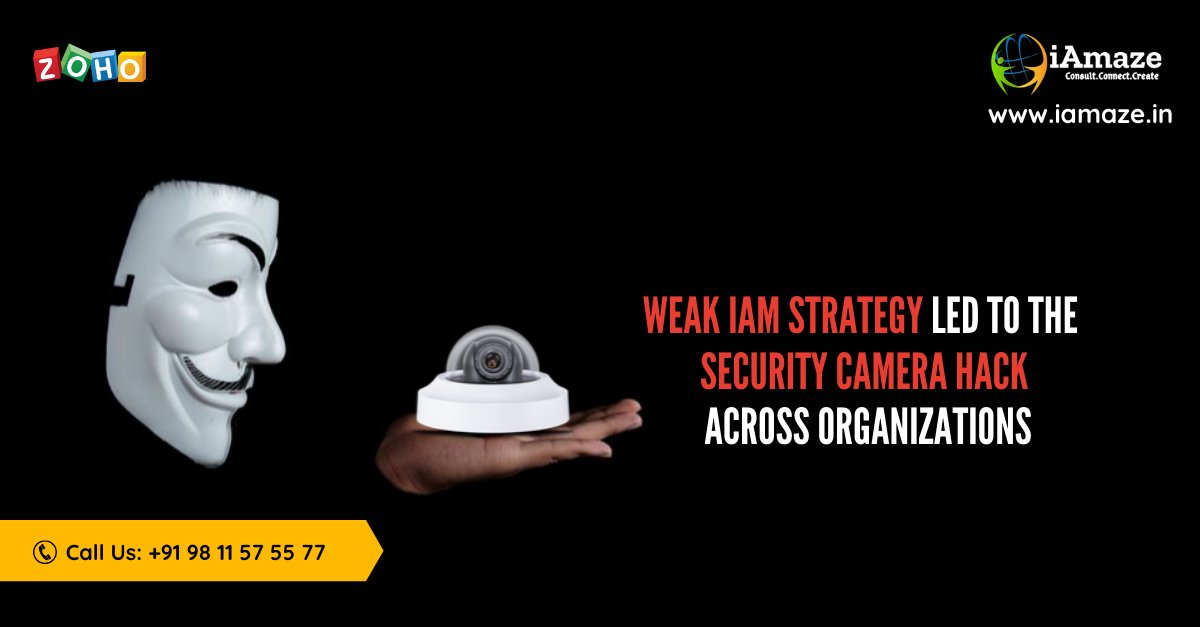 IamazePrivate's tweet photo. Know how a weak IAM strategy led to security camera hack across organizations.
Click to know more https://t.co/Ud5UtyusjJ
Contact us https://t.co/zQNP0fqNgi
#cybersecurity #cyberattacks #camerahack #IAMStrategy #firewallsecurity #ManageEngine #zohocorp #iamazeconsultants https://t.co/o9KH675U9N