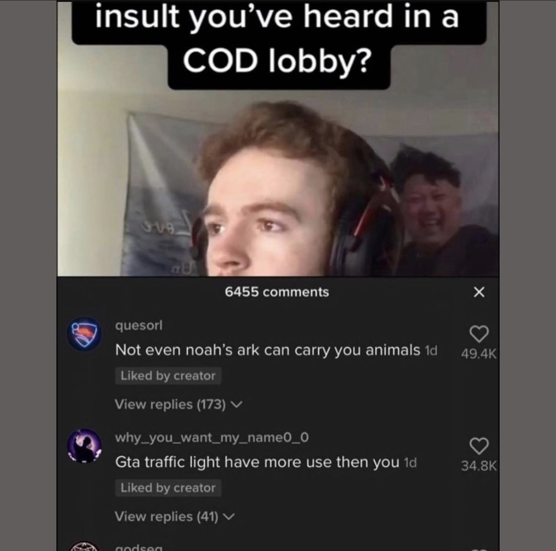 lherealchieff's tweet image. What’s the worst insult you ever heard in a COD lobby??😭