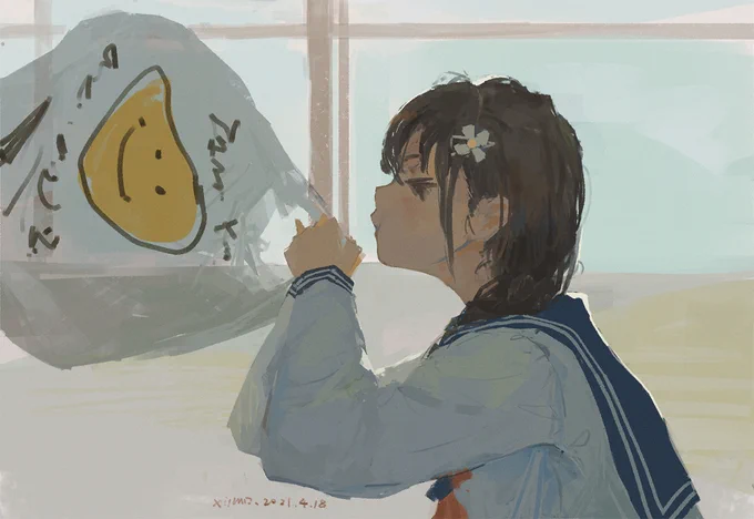 sui  bi #オリジナル #女の子 #セーラー服 https://t.co/t04ajbim6c 