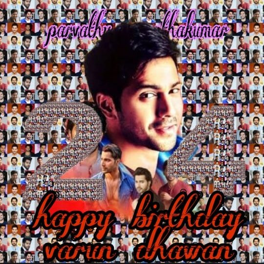  Happy birthday varun dhawan 