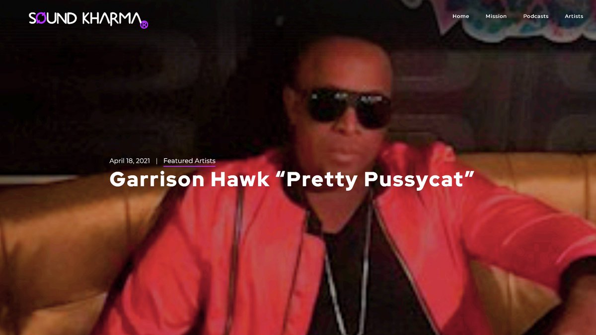 Shameless Promotion PR (@shamelesspr_) on Twitter photo .<a href="/garrisonhawk/">Garrison Hawk</a>'s 'Pretty Pussycat' is all about the beauty of a woman — even a forbidden one. Dial up the 411 via <a href="/SoundKharma/">SOUND KHARMA®</a>'s feature on the new single ~ tinyurl.com/vf9mdays
Get album 'The Adrenaline' via #Bandcamp ~ garrisonhawk.bandcamp.com .<a href="/garrisonhawk/">Garrison Hawk</a>'s 'Pretty Pussycat' is all about the beauty of a woman — even a forbidden one. Dial up the 411 via <a href="/SoundKharma/">SOUND KHARMA®</a>'s feature on the new single ~ tinyurl.com/vf9mdays
Get album 'The Adrenaline' via #Bandcamp ~ garrisonhawk.bandcamp.com