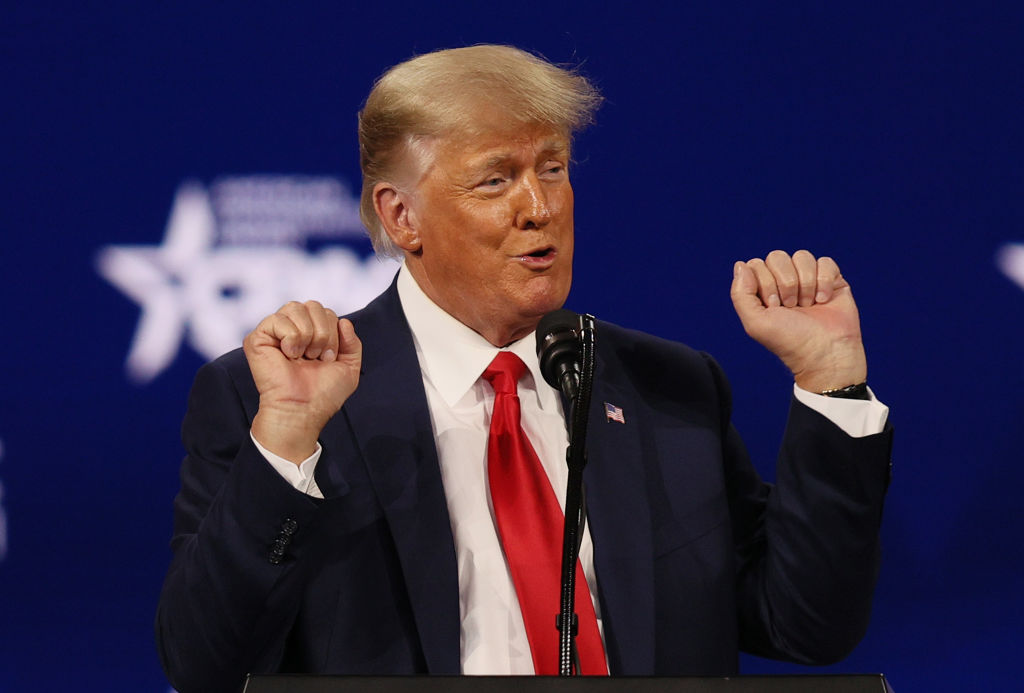 OANN's tweet photo. President Trump: Dems won’t be allowed to steal elections again, says Team Trump advancing effort to secure election integrity - https://t.co/IyRONoRLB2 #OANN https://t.co/Zw7Ief9lYv