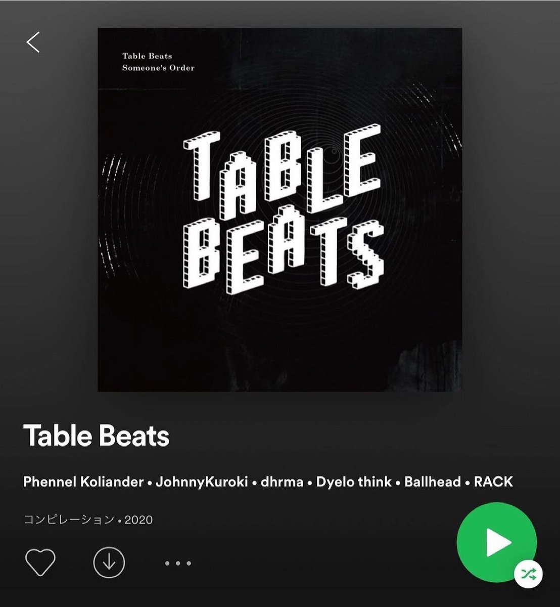 jazzysportkyoto's tweet photo. 〈各種サブスク解禁⚡️〉

Table Beats「Someone's Order」Available now on all digital platforms🔉

⏩ https://t.co/n9aX4WLMmW

starring:
@phennel_k 
@ballhead_fuck_ 
@d_h_r_m_a 
@dyelo_think91 
@johnny69kuro 
@Rackrpezio 
#tablebeatsjp https://t.co/W0OFGbpaxA