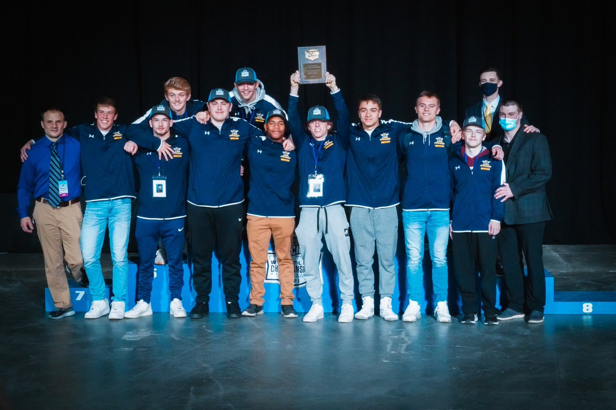 rctcwrestling's tweet image. Back-to-Back NJCAA Non-Scholarship National Champions! #Yellowjackets have won the title in 2014, 2017, 2020, &amp;amp; now 2021!

#rollhive // #swarm