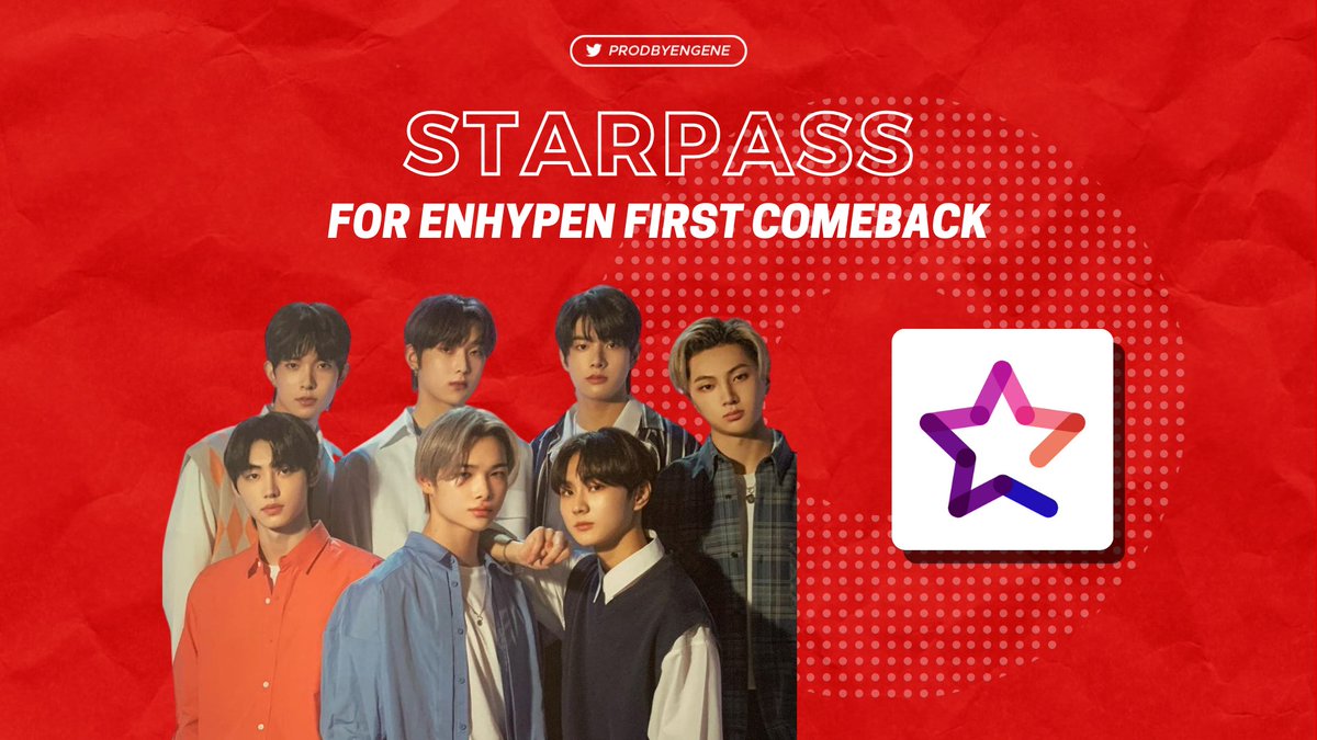  STARPASS — To be used for pre-vote of The SHOW and live vote of Inkigayo— Expires every 16th of the month— Collect Heart Jelly, buy Star Jelly— Create multiple accounts as much as you can— Tutorial:  https://bit.ly/3tLrJHx  @ENHYPEN_members  @ENHYPEN  #ENHYPEN    #엔하이픈  