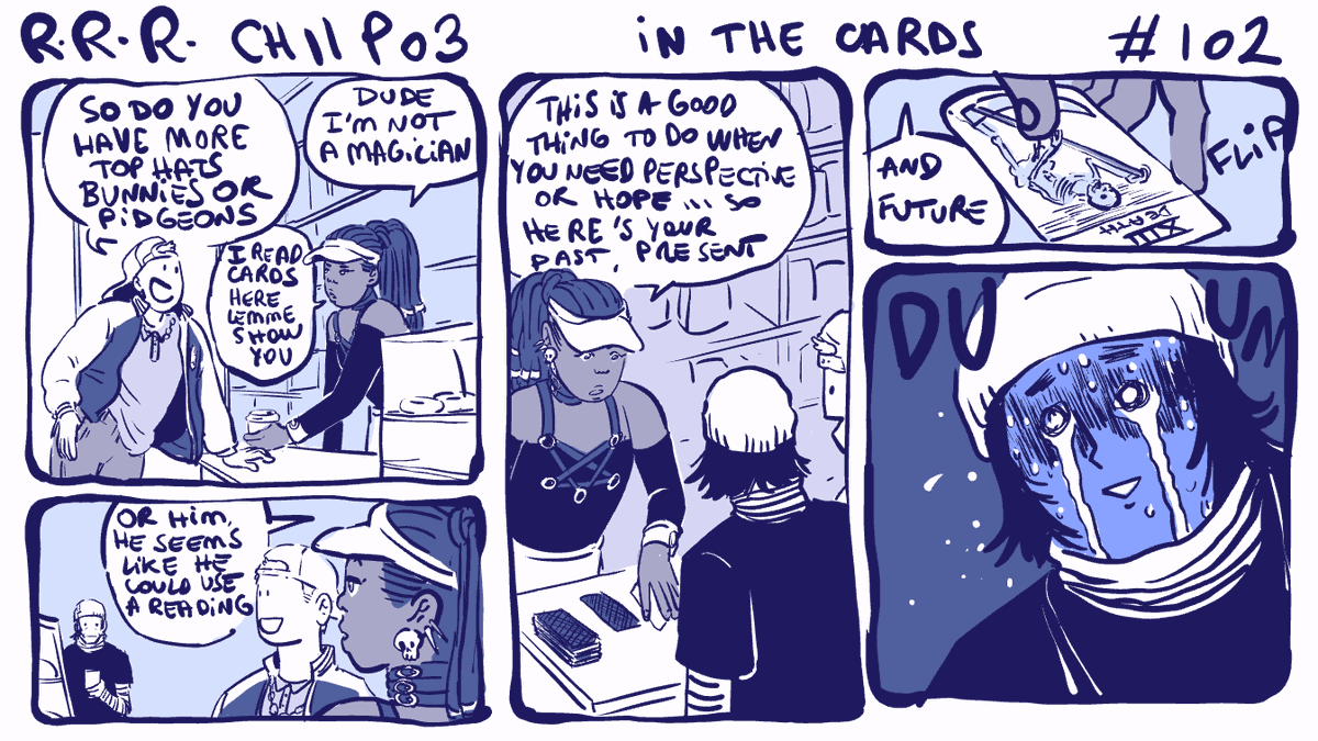 #rodneyRrodney chapter 11 page 03 🃏🔮 strip 102 : in the cards 