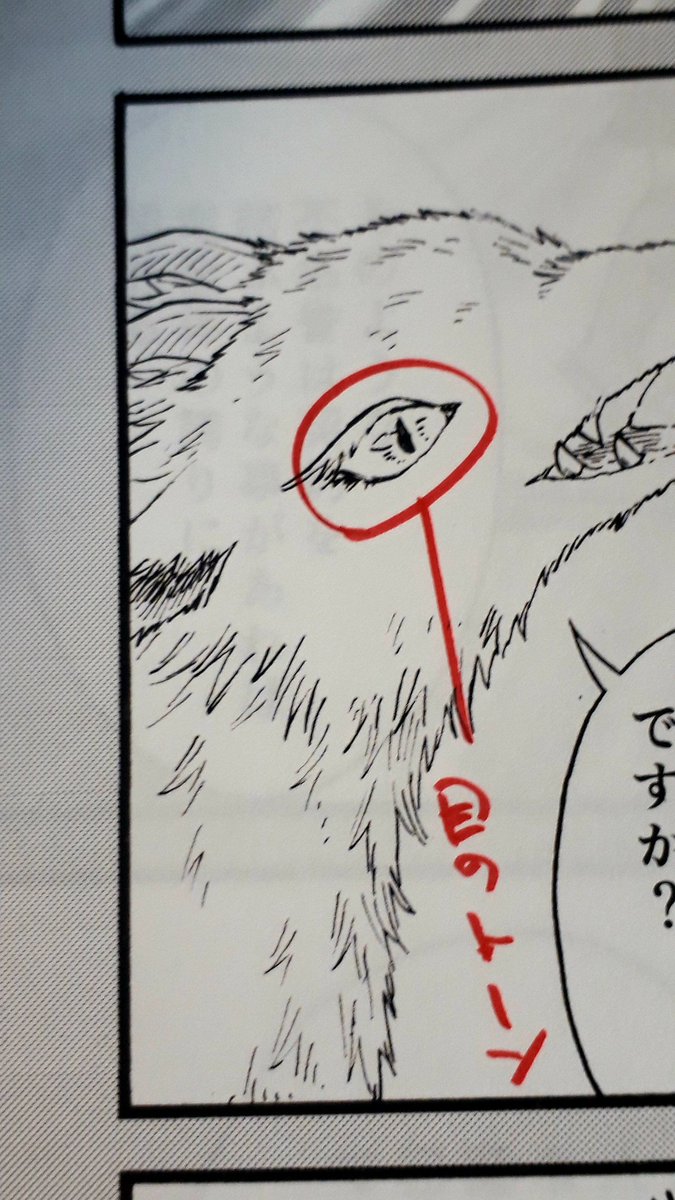 プリントアウトしたもを見直して、トーンの貼り忘れや、削り方などをチェックして赤ペンで書き込んでます。ちょっと熟成(時間を置く)させた方が、改善点に気付きやすいかも。まあ、微々たる改善です… #白い竜 