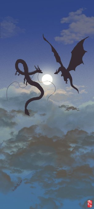 「ドラゴン 龍」のTwitter画像/イラスト(新着)｜21ページ目