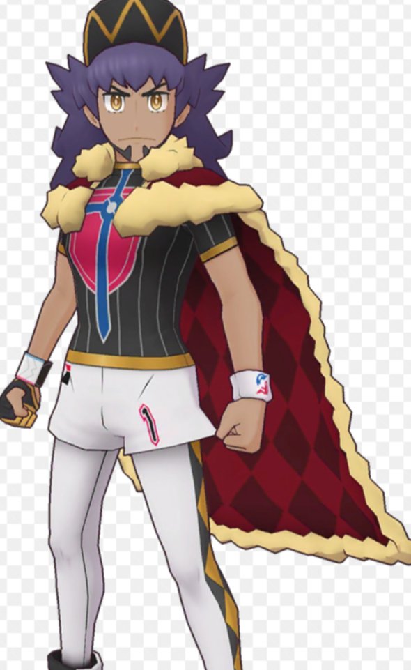 5: Leon, from PokemonThe king Himbo himself, with his big beautiful man tits