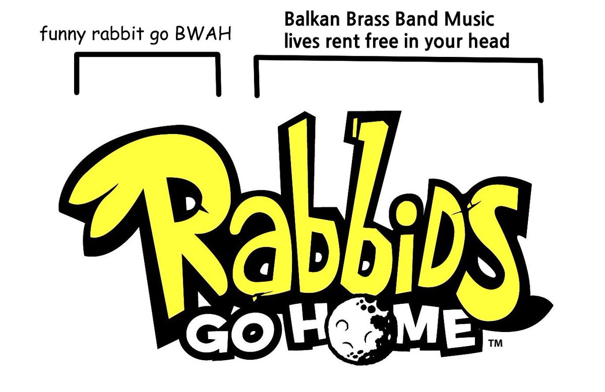 Go home music. Бешеные кролики go Home. Rabbids go Home OST. Стикер домой. Rabbids_go_Home font.