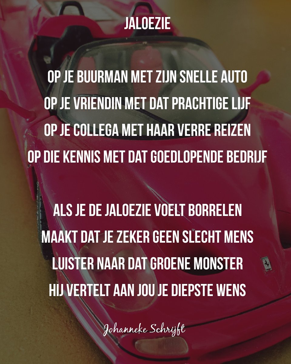 Waar ben jij jaloers op? 🧟 #gedicht #jaloezie #jaloers #ikwilook  #groenmonster #groenvanjaloezie #menselijk #niksomjevoorteschamen #dromen  #wensen #duimen #ploeteren #wieweetooit, image size:960x1200