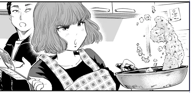 121話。今週のお気に入りコマ。
パパの見様見真似。
#もういっぽん 