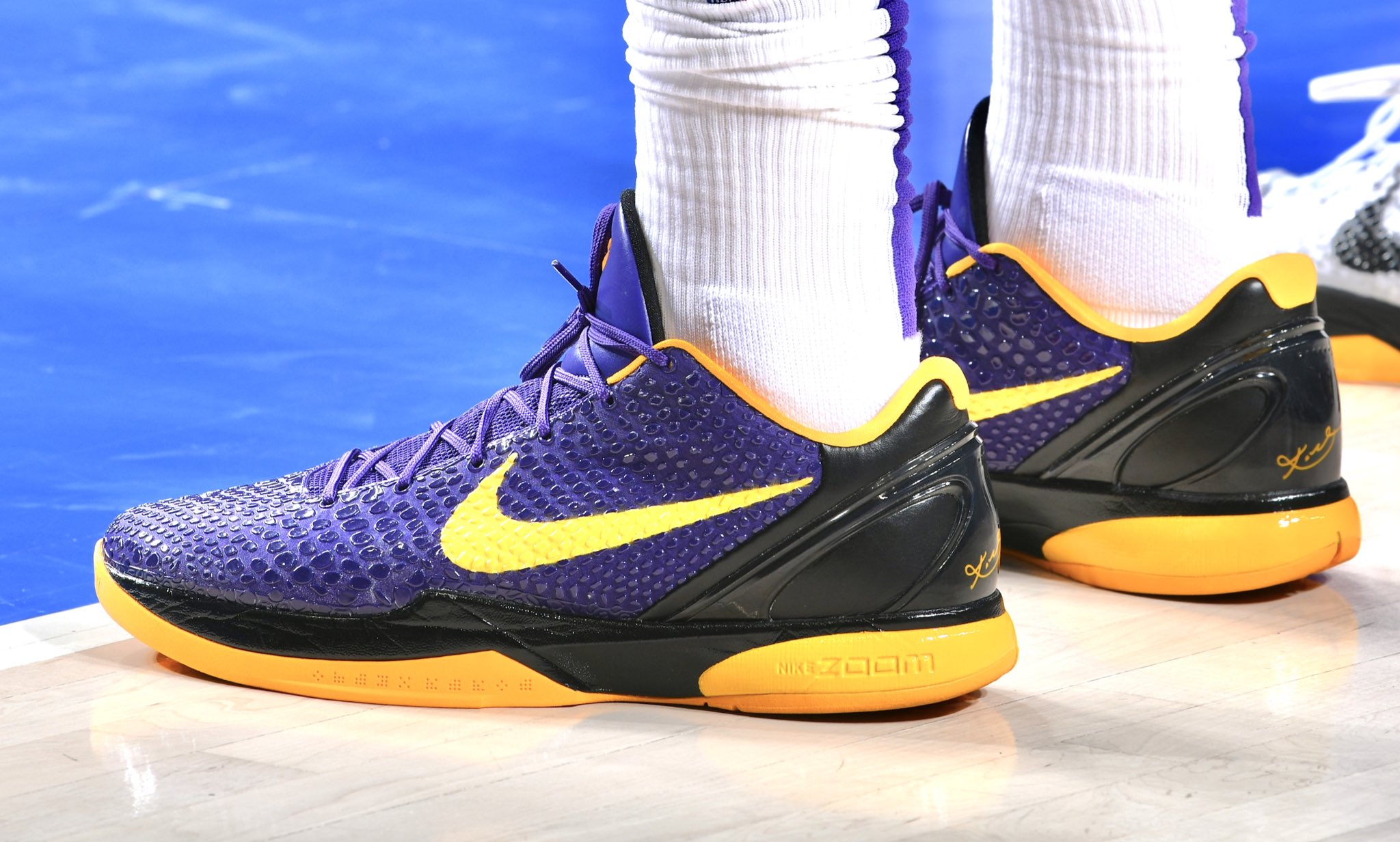 Nick DePaula on X Anthony Davis returns in a new Kobe 6 PE. AD on the Kobe Nike contract ending It definitely hurts. It definitely makes me think about which Kobes