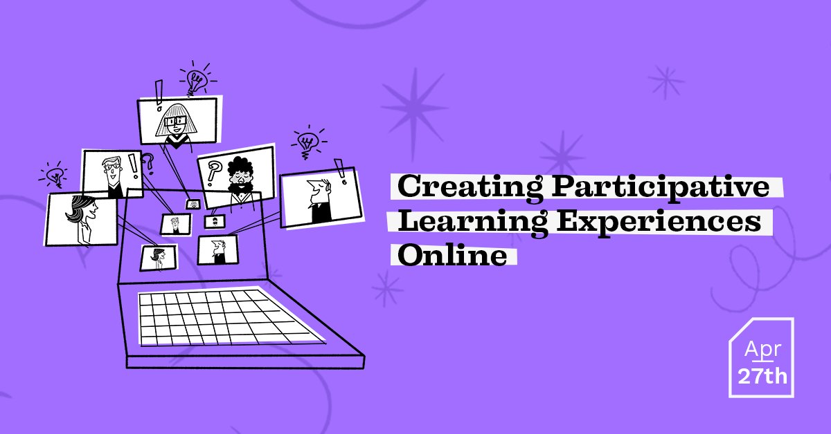 🚀Creating Participative Learning Experiences Online🚀

Join us to explore organisational learning tools, games and methods to increase engagement.

📅 Tue, April 27, 2021
⏰ 4:00 PM – 5:00 PM CEST 

worldofinsights.co/academy/