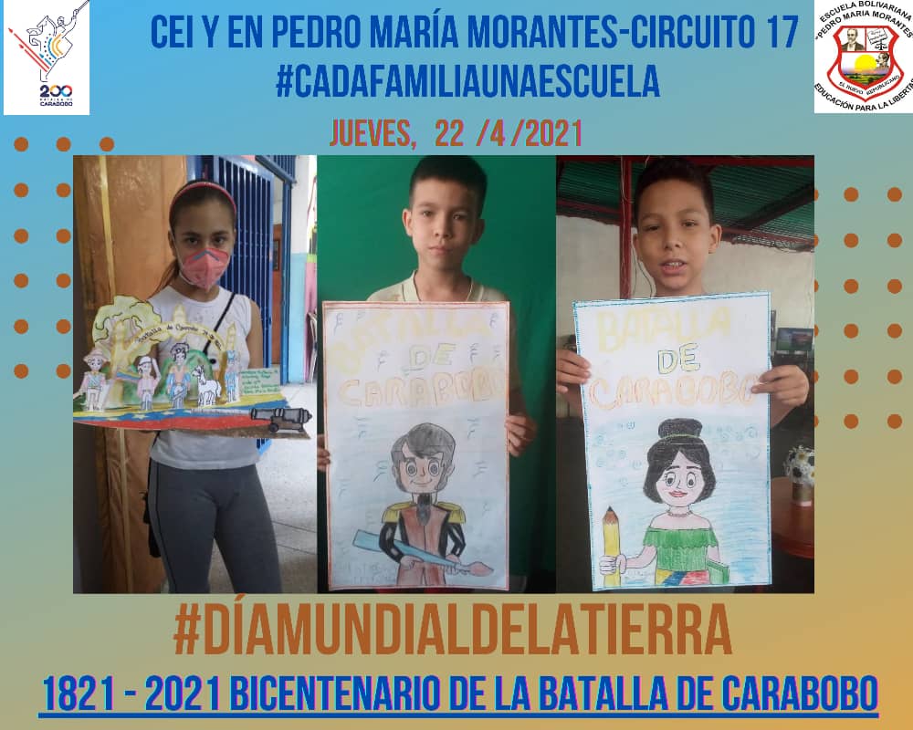 #22deAbril #Pachamama Día mundial de nuestra Pachamama hacia la Ruta Bicentenaria Carabobo 2021 <a href="/charlychaves/">Charly Rojas Chaves</a> <a href="/Crazet2011/">Crazet2011</a> @MPPEDUCACION <a href="/clifpsc/">CLIFPMV Municipio San Cristóbal</a> <a href="/PezBlanco1/">PezBlanco</a> @ZonaEducTachira <a href="/PequesRadio/">RadioPeques</a>
