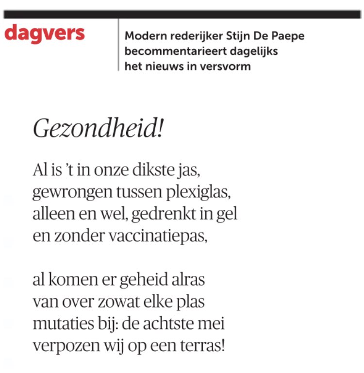 StijnDePaepe's tweet photo. Daar zít je dan, op je terras,
te doen alsof het over was...
🍹
#terrassen #coronamaatregelen 
@demorgen: https://t.co/FAGxdCczEo