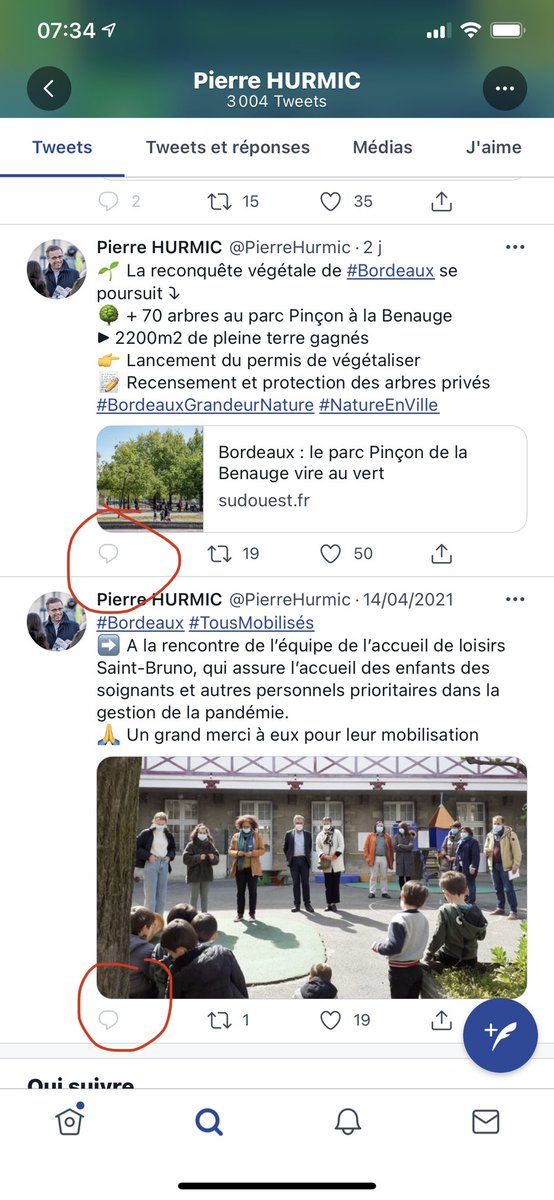 Les tweets de <a href="/PierreHurmic/">Pierre HURMIC</a> sont interdits de commentaires. 
On sent bien le mec ouvert au peuple et aux débats...
#Dictature #hurmic
