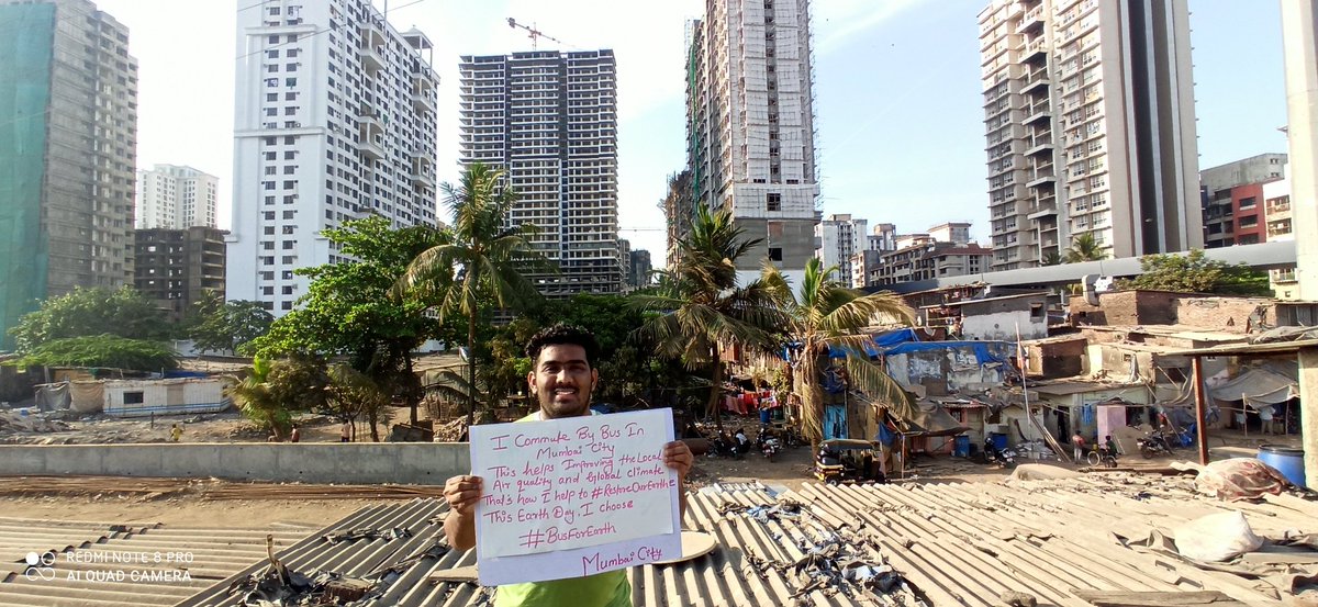 deepaksonavane2's tweet photo. I’ve been travelling by #bus for many years. But, it’s only now that I recognise the role of #PublicTransport & my modal choice in protecting the #environment.For the bus to remain my first choice of commute,it MUST be the govt’s top priority #BusForEarth #MahaBus50 @parisarpune https://t.co/tINonXttdn