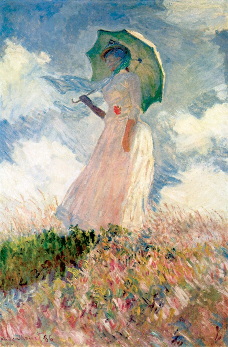 ━━━━━━♡ woman with a parasol - madame monet and her son, monet (1875) #어느덧_십주년_뵤네뽀_나르샤 #B1A410THANNIVERSARY #B1A4