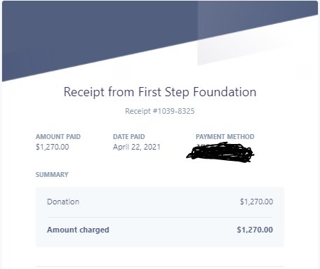 MileHighHuddle's tweet photo. HUGE props to the MHH community and Superstars for the outpouring on Wednesday's show for the #FirstStepFoundation -- a more than mouthy cause! MHH matched your donations dollar-for-dollar and the total sum was a staggering $1,270.00! Way to go! #Proud #StateofBeing https://t.co/7fjTyaq7Ks