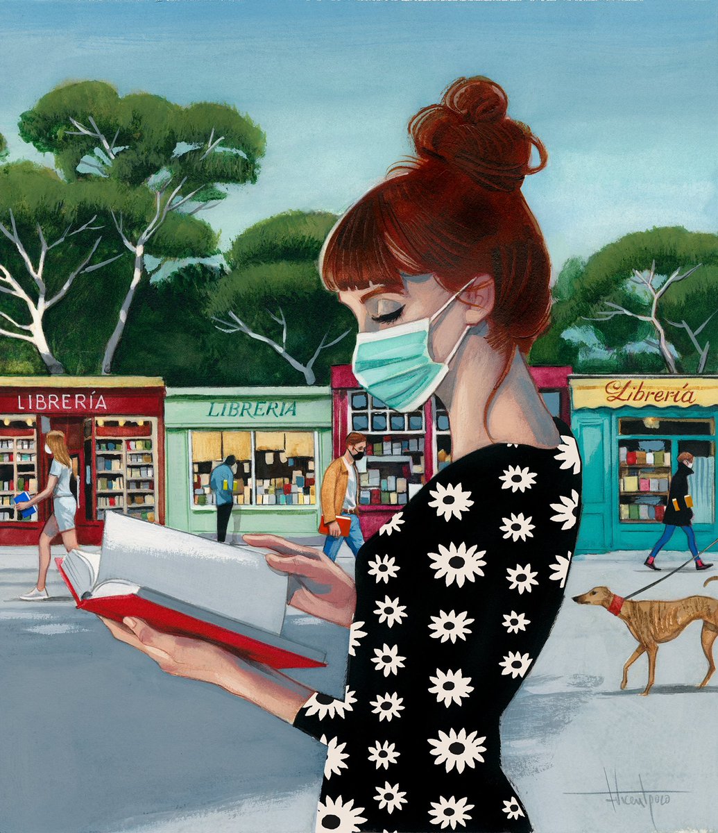 FVicente_Illust's tweet photo. Feliz día del libro 2021 📚🌹#diadellibro2021 #Fernandovicente https://t.co/L3MJFbw36Z