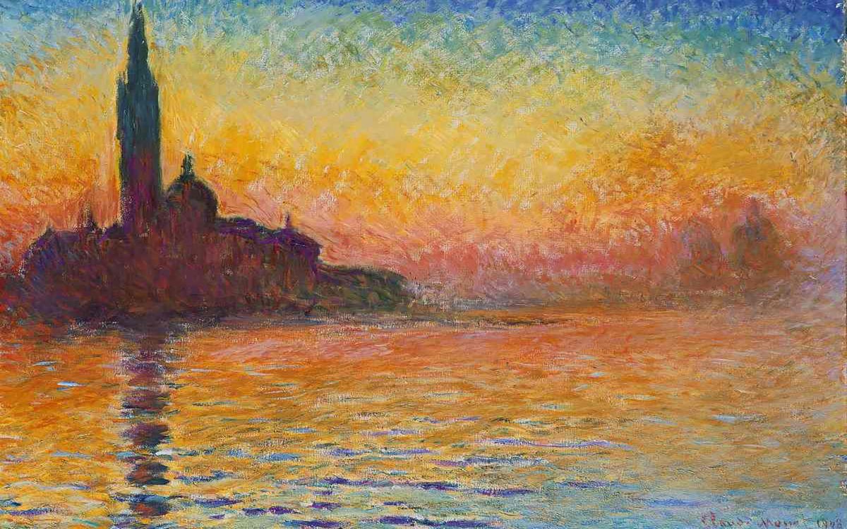 ━━━━━━♡ san giorgio maggiore at dusk, monet (1908 - 1912) #어느덧_십주년_뵤네뽀_나르샤 #B1A410THANNIVERSARY #B1A4