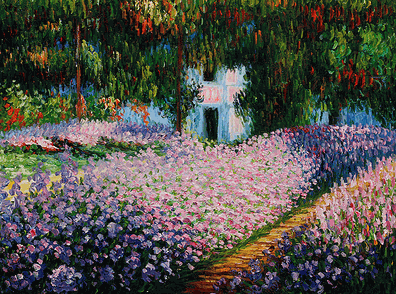 ━━━━━━♡ the artist’s garden at giverny, monet (1900) #어느덧_십주년_뵤네뽀_나르샤 #B1A410THANNIVERSARY #B1A4