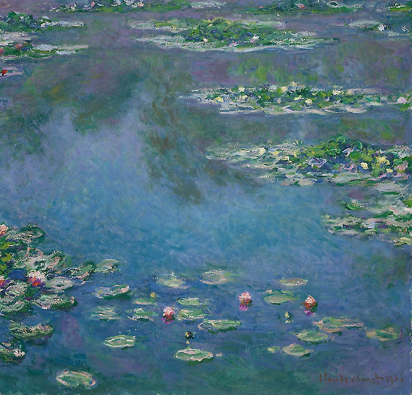 ━━━━━━♡ nympheas, monet (1897 - 1899) #어느덧_십주년_뵤네뽀_나르샤 #B1A410THANNIVERSARY #B1A4