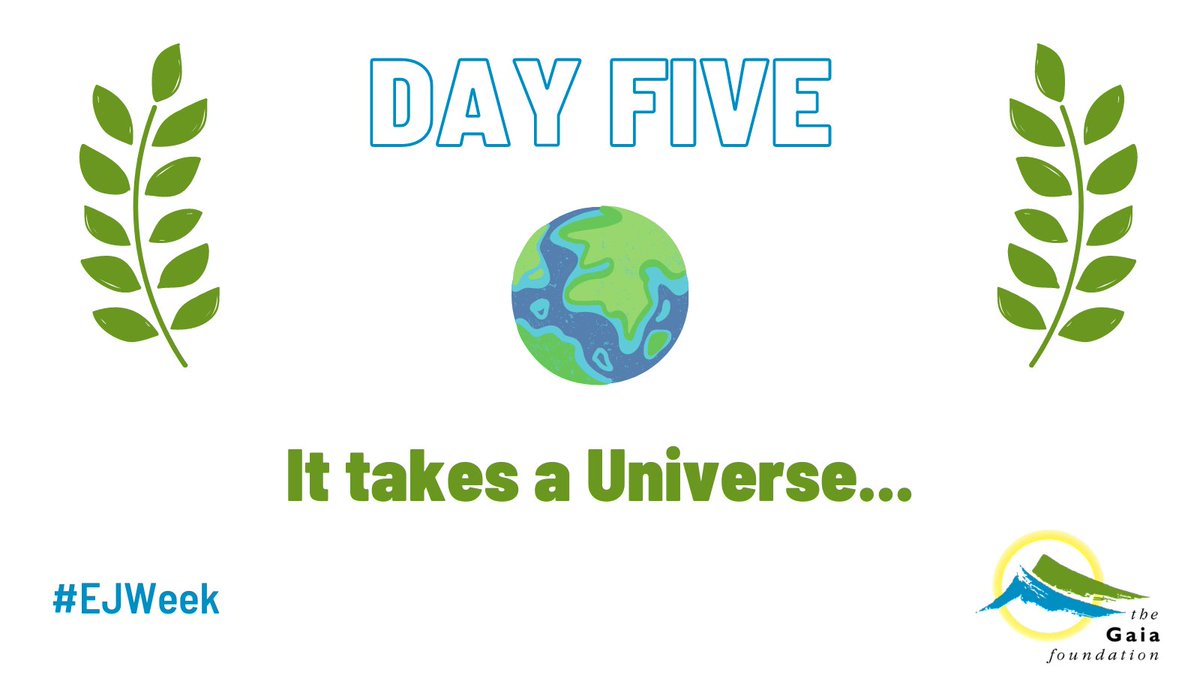 AnardeUganda's tweet photo. Restoring our relationship with the web of life will also restore us to our full #humanity.
It takes a #Universe, a solar system, an #Earth to do this deep work.
Let us start now.
#EarthJurisprudence #EJWeek https://t.co/EUOn0fr01c