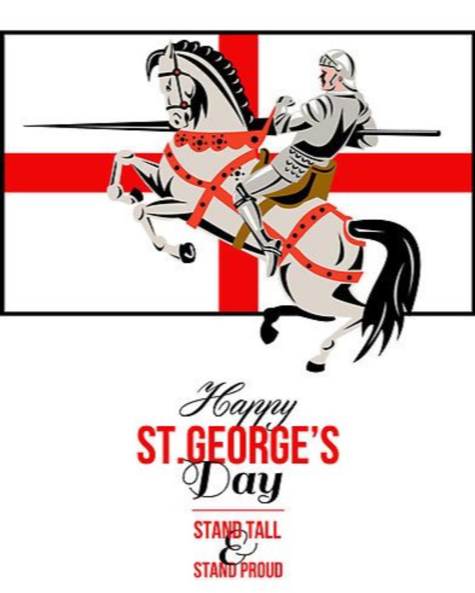 Happy St George's Day 🏴󠁧󠁢󠁥󠁮󠁧󠁿
