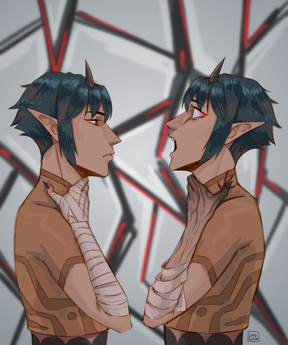 linolium_7's tweet photo. I really want to tell you about my OC, but it hard with my language skills. I'll be trying 👀
In short, there's a spirit of creation inside him, that makes Satoshi to kill all living things
#art #ArtistOnTwitter #originalcharacter #oc https://t.co/dHMCHd6hHA