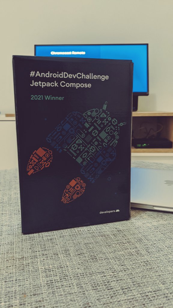 manuelernest0's tweet image. Obrigado @AndroidDev, o troféu 🏆 do #AndroidDevChallenge 2021chegou🎉
#jetpackCompose #AndroidDev