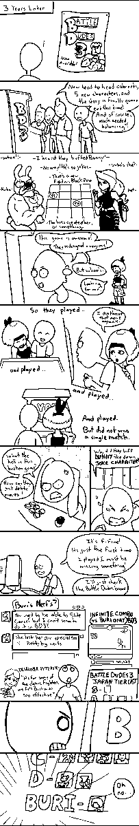 A comic about picking a main in fighting games. If reading it on twitter doesn't work, you can read it here https://t.co/uXyYpVlTCF 